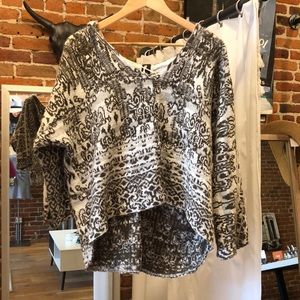 Free People Sweater with Hood!